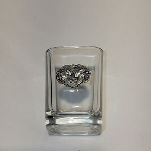 Pennzoil Outlaw shot glass